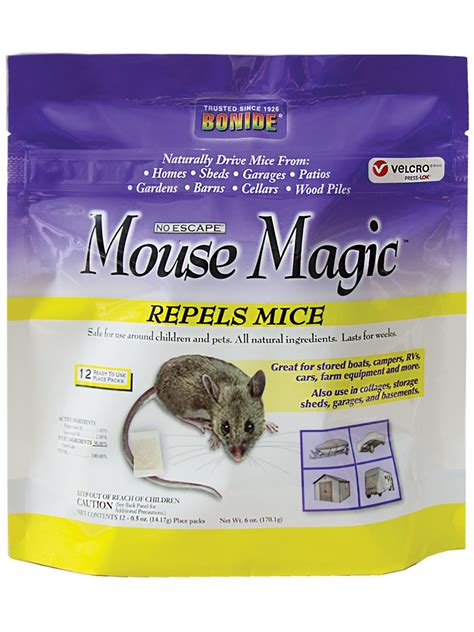 Mouse magic drives away mice